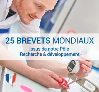 25 brevets mondiaux