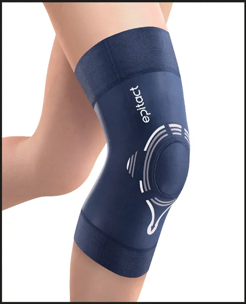 Teylam Genouillère pour homme et femme - Bandage compressé Pour le ménisque  - Arthrose Genouillère de sport course à pied Antidérapante Pour genou  droit et gauche Bleu Taille S : : Sports