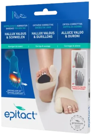 korrektur-bandage & schmerzende fusssohlen/schwielen