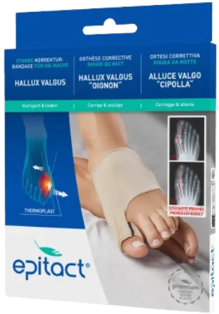 Hallux Valgus starre korrekturbandage für die nacht