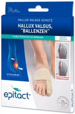 packaging correcteur d'orteil orthèse attelle hallux valgus epitact